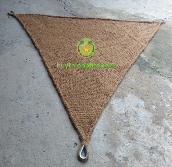 Coir shade sail triangle (Specification: Contact))